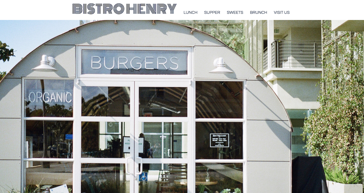 restaurant website